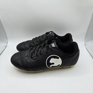 Procat Men's Black Soccer Cleats Athletic Football Shoes US Size 3 Youth